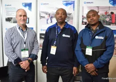 At the booth of Geerlofs Patrick Garner (Managing Director Kenya), Amraphael Mwatibo (Service Manager), and Peter Mbelle (Finance) were promoting their cooling solutions.